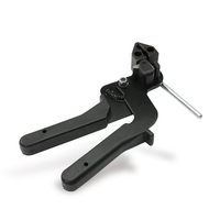 Pistolet tendeur d'attaches de câble en acier inoxydable de qualité industrielle Outil de baguage personnalisable Pince à cliquet Support OEM