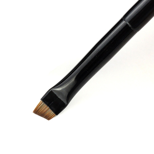 DailyQueen <strong>Angled</strong> <strong>Eyebrow</strong> Makeup <strong>Brush</strong> Custom Logo Single Makeup <strong>Brush</strong> with Wooden Handle Wholesale Private Label - Product Image 3