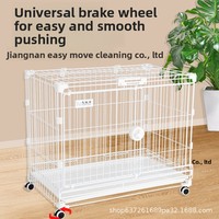 Cage pour animaux de compagnie en fer, pliable, respirante, imperméable, pour chiens, chats, poulets, lapins, installation facile en intérieur, Guangdong, gamme complète DIY