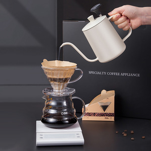 EU Travel Hand Drip Coffee Brewing Kit Complete Coffee Tool Set With Storage Bag for Camping Household Business Gift - Product Image 3