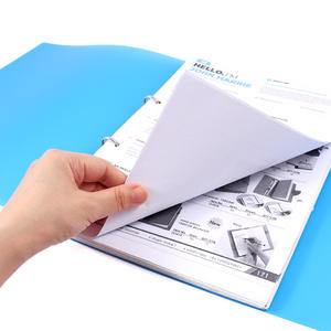 FOSKA - Suministros de Oficina al por Mayor, Anillas Redondas de 0.75 Pulgadas, 2 Anillas, Carpetas de Papelería A4 <span class=keywords><strong>para</strong></span> una Inserción y Extracción de Páginas sin Esfuerzo - Product Image 5