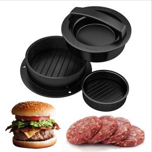 Prensa antiadherente para hamburguesas, moldes para hamburguesas de diferentes tamaños y revestimiento antiadherente, fácil de usar, funciona mejor para hamburguesas rellenas - Product Image 4