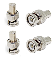 Conector macho BNC de 1 vatio Carga ficticia Terminación coaxial de 50 ohmios para piezas de Telecomunicaciones