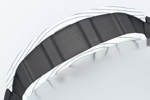 26 ans de succès commercial : Montre mécanique automatique de luxe 3501 en fibre de carbone, design tendance, tourbillon, cadran ajouré, bracelet en caoutchouc, sport, réserve de marche - Product Image 4