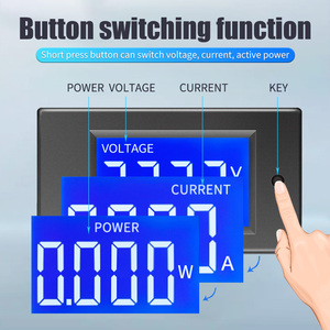 PZEM-012 สมาร์ทดิจิตอลจอแอลซีดีพาวเวอร์มิเตอร์เฟสเดียว 80-260V 5A AC แอมป์มิเตอร์โวลต์มิเตอร์แอมแปร์มิเตอร์วัตต์มิเตอร์ L15 - Product Image 5