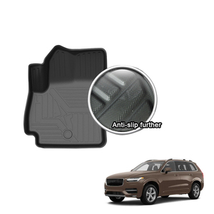 Muchkey tappetino per piedi completamente circondato per <span class=keywords><strong>Skoda</strong></span> <span class=keywords><strong>Kodiaq</strong></span> <span class=keywords><strong>2017</strong></span> 2018 2019 2020 tappetino antiscivolo impermeabile per auto accessori per auto in TPE - Product Image 4