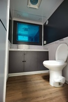 Fabricants : Promotion de toilettes mobiles de qualité supérieure avec roues personnalisées pour l'extérieur
