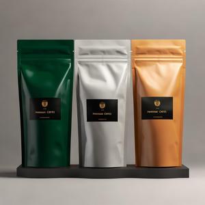 Café en Grano Entero de Origen Único Guji de Etiopía, en Bolsa Doypack Transparente de Alta Barrera, Grado Alimenticio FDA, Marca Privada - Product Image 1