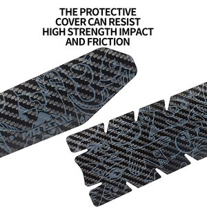 Etiqueta de protección de cadena de bicicleta MTBBike, pegatina de cadena de cuidado, Marco plegable, película protectora, pegatina antiarañazos - Product Image 5