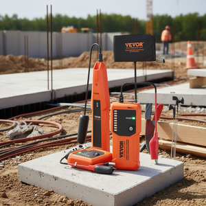Localizador de Cables Subterráneos Vevor, Detector de Roturas de Cables con Profundidad de Detección de 3 Pies, para Maquinaria de Construcción - Product Image 2