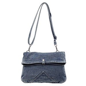 Bolsos Tote Casuales de Mezclilla a la Moda para Mujer, Cierre de Cremallera, Decoración de Cadenas, Portátiles, Impermeables IP56, de Poliéster, Venta al Por Mayor - Product Image 5