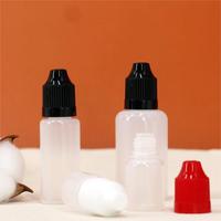 Mini flacons compte-gouttes transparents personnalisés en plastique pour liquides et potions – Emballage vide