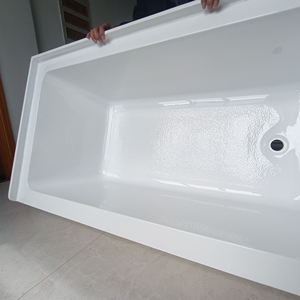 <span class=keywords><strong>Baignoire</strong></span> acrylique blanche de luxe à encastrer avec siège, certifiée CE, prix d'usine, articles écologiques - Product Image 2