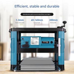 Thiết kế tiên tiến benchtop gỗ <span class=keywords><strong>planer</strong></span> cho chế biến gỗ cửa hàng và diyers điều kiện mới với thẳng cắt đầu và lõi động cơ - Product Image 4