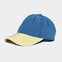Gorro de senderismo ligero impermeable con estampado personalizado, gorro de nailon de poliéster no estructurado de colores contrastantes, gorro para correr de 6 paneles