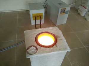 Vàng luyện kim phục hồi nhà máy Cát Vàng nóng chảy lò giá máy - Product Image 5