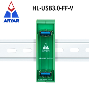 DIN 레일 마운트 <span class=keywords><strong>USB3</strong></span>.0 수-암 브레이크 아웃 보드 어댑터 USB2.0 암수 분배 모듈 USB 모듈
