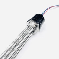 Filetage 1.25 "1 1/4'' Chauffe-eau à Immersion avec Tube de Capteur de Température pour Chauffe-Eau Solaire/Réservoir d'Eau