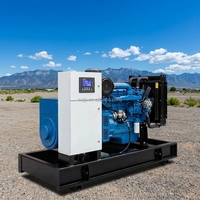 Générateur diesel à châssis ouvert haute efficacité, tension nominale 380 V, 20 kW, 30 kW, 40 kW, 50 kW, pour usage industriel