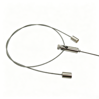 Kit de suspension de câble avec option de vis inférieure Pince de câble de sortie latérale pour option de vis inférieure 1.2 et 1.5