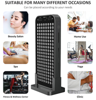 Appareil de luminothérapie LED à large spectre BioMol pour tout le corps avec commande vocale intelligente et design sur pied pour usage domestique