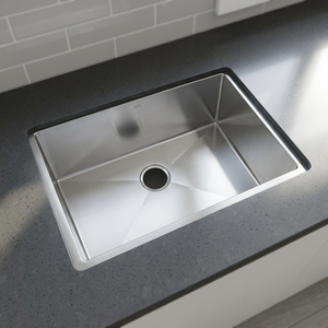 Durable Stainless Steel Single Bowl <b>Kitchen</b> <b>Sink</b> Handmade Deep Basin <b>Kitchen</b> <b>Sink</b> with Soundproof Design - Product Image 1