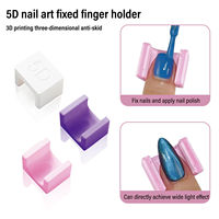 Outil magnétique portable 5D de haute qualité pour nail art œil de chat, bâtonnet magnétique en velours pour gel UV, outil de manucure DIY pour la création de motifs sur ongles