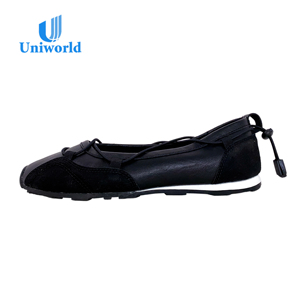 Uniworld Vietnam - Ballerines élastiques ajustables pour femmes, design à brides croisées, chaussures de mode urbaine pour tenues et usage quotidien - Product Image 2