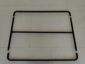 फैक्टरी थोक विक्रेता सरल ट्विन/फुल/क्वीन/किंग आयरन मेटल बेड फ्रेम का उपयोग गैस लिफ्ट ओटोमन स्टोरेज बेड पर किया जाता है - Product Image 4