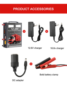 <span class=keywords><strong>Chargeur</strong></span> de batterie portable au lithium-ion polymère 12V/24V 598000mAh 3000A avec écran numérique, démarreur multifonctionnel pour camion - Product Image 6