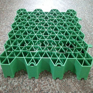 Gazon HDPE recyclé Protection de la chaussée 38cm 50cm 78cm Grille d'herbe de parking Vietnam Cellule de <span class=keywords><strong>fleur</strong></span> en plastique Produits de terrassement - Product Image 2