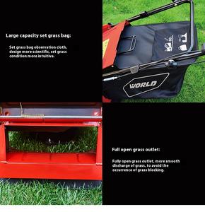 <span class=keywords><strong>Tondeuse</strong></span> à gazon à essence à quatre roues <span class=keywords><strong>de</strong></span> petite taille industrielle rotative à 4 temps <span class=keywords><strong>de</strong></span> haute qualité <span class=keywords><strong>de</strong></span> 20 pouces, machine <span class=keywords><strong>de</strong></span> coupe <span class=keywords><strong>de</strong></span> jardin - Product Image 6