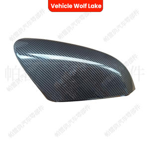 Cubiertas de Espejos Retrovisores de Fibra de Carbono Wolf Lake para Honda Civic 2016-2020, Juego Completo, Material ABS - Product Image 4