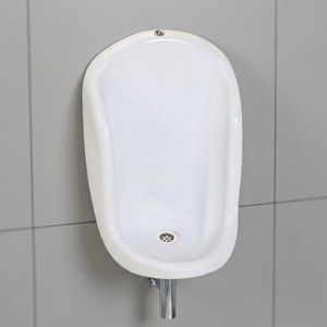 Urinario de Cerámica de Diseño Moderno Elvira, Artículos Sanitarios para Baño, Inodoro, Productos para Urinario, 310 x 305 x 575 mm, Inodoro Público - Product Image 4