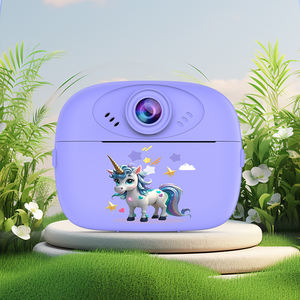 ดีไซน์<span class=keywords><strong>การ์ตูน</strong></span>คุณภาพสูง ป้องกันการตก กระแทก ชาร์จซ้ำได้ หน่วยความจำ 32GB กล้องถ่ายรูปเด็ก พิมพ์ภาพทันที ภาพคมชัดระดับ Full HD มุมกว้าง 160 องศา รองรับ MicroSD - Product Image 1