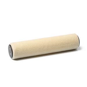 Velour 5 lana naturale 180 mm di qualità industriale artigianale spazzola a rullo maniglia fissa 42 mm di diametro per la pulizia - Product Image 1