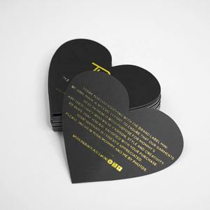 Tarjetas de Visita/Postales/Tarjetas de Boda de Cartón Corrugado/Dúplex con Logotipo Metálico Personalizado de Alta Calidad y Bajo MOQ - Product Image 3