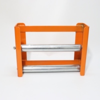 Soporte Plegable para Bobina de Cable de Fibra Óptica, de Acero Galvanizado, para Instalación de Redes de Telecomunicaciones FTTH