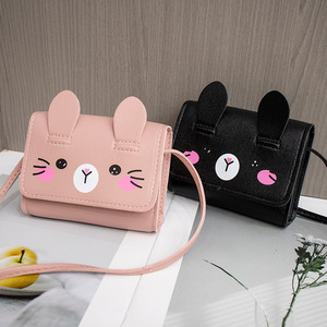 Bolsa Transversal <span class=keywords><strong>Mini</strong></span> Coelho em Couro PU com Preço de Fábrica, Carteira Feminina Moderna para Compras e Atividades ao Ar Livre - Product Image 2