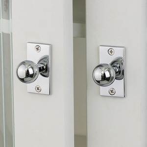 BECORA Minimalist Chrome <strong>Silver</strong> Cabinet <strong>Door</strong> Handles <strong>Knobs</strong> Luxury Brass Shinny Gold Drawer <strong>Knob</strong> for Wardrobe &amp; Closet - Product Image 3