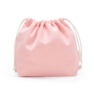 Bolsa Cosmética de Lona Multicolor con Cordón, Bolsa de Almacenamiento Interior de Algodón Portátil - Product Image 3