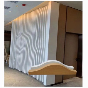Pannello Fonoassorbente Moderno Curvo in Lega di Alluminio a Nido d'Ape, Ignifugo, con Rivestimento in Polvere <span class=keywords><strong>per</strong></span> Uso Esterno e Interno - Product Image 4