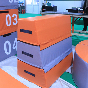 Thiết Bị Tập Thể Dục Tập Thể Dục Đào Tạo Plyo Hộp Có Thể Điều Chỉnh Nhảy Hộp Tùy Chỉnh Bọt Mềm Nhảy Plyo Hộp - Product Image 2