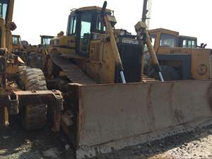 Bulldozer Caterpillar D6R Usado, Fabricado en Japón, Tractor de Cadena D3-D7 con Capacidad de Empuje de 5.61m - Product Image 5