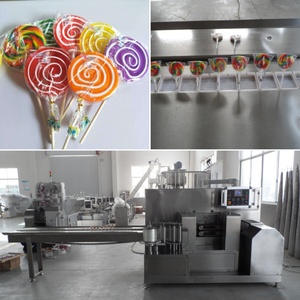 Düz lolipop paketleme makinesi şeker sarma tek büküm lolipop paketleme makinesi - Product Image 6