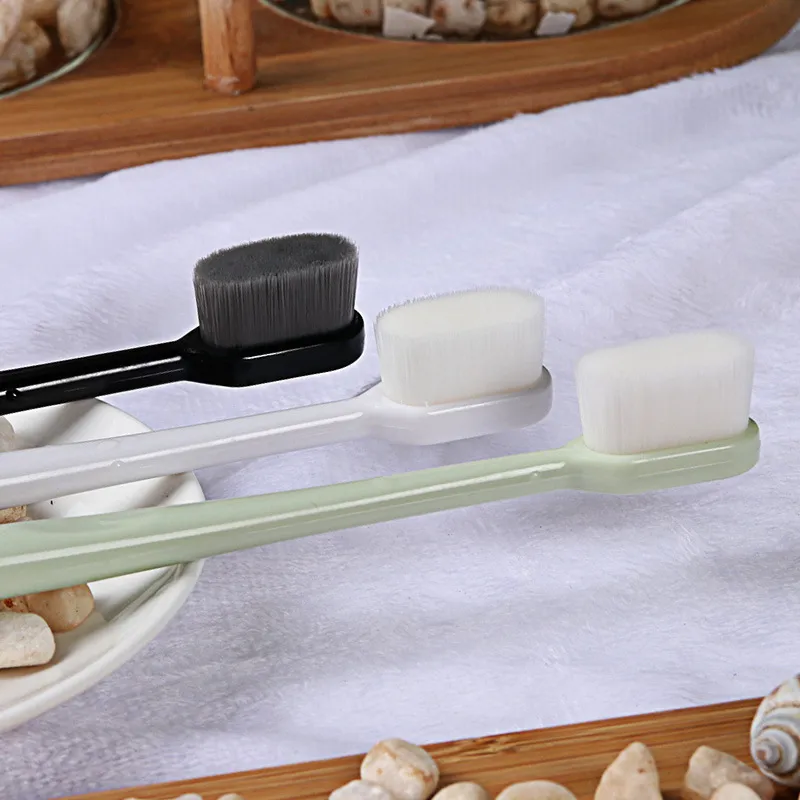 Mel phoebe 8 cores confinamento escova macia caixa escova fina limpeza profunda proteger os dentes sem ferir dentes escova de dente