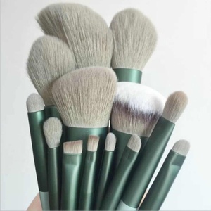 <span class=keywords><strong>AKIA</strong></span> mini brocha de maquillaje 13 piezas con bolsa de viaje pinceles de ojos personalizados - Product Image 5
