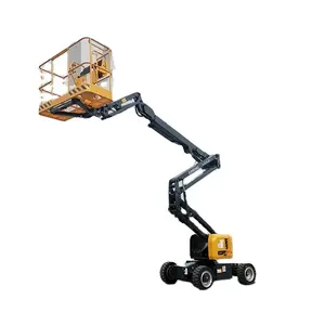 15.7-30 m kinds of Aerial work platform with max 26m working height and 230kg-300(454)kg load weight with price list for sale
