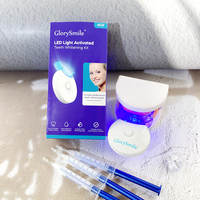 Kits de Blanqueamiento Dental al por Mayor para Uso Doméstico OEM con 5 Luces LED Azules y 3 Plumas de Gel