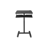 Table de conférence moderne à hauteur réglable avec clavier